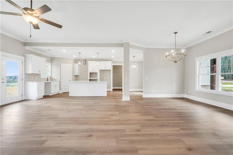 Spacious, unfurnished interior of a new home in , McDonough (Image 15).