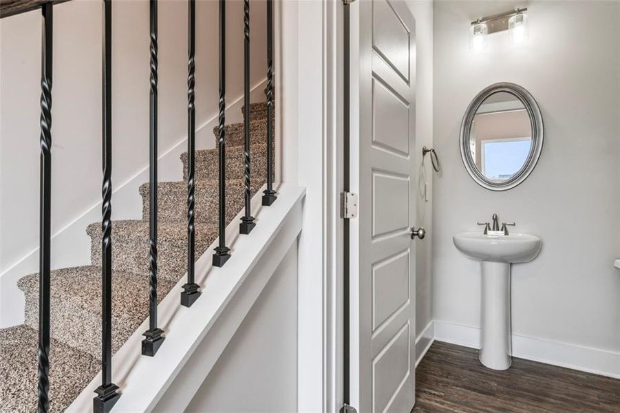 Furnished interior view inside a new home in , Hampton (Image 8).