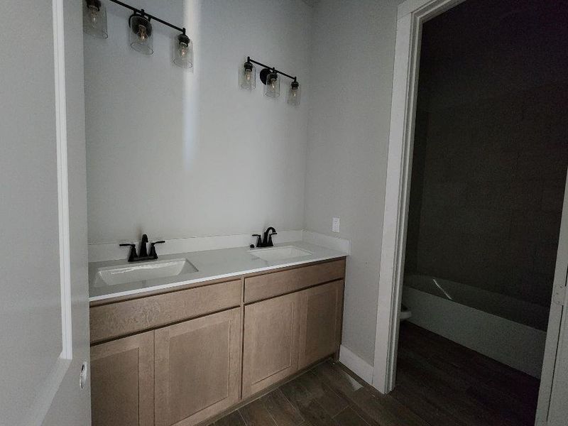 Furnished interior view inside a new home in Rocky Top, Krum (Image 5). Furnished interior view inside a new home in Rocky Top, Krum (Image 5).