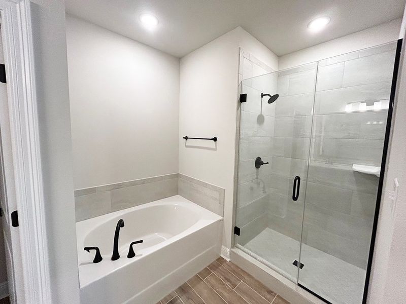 Furnished interior view inside a new home in Natureview, Freeport (Image 14).