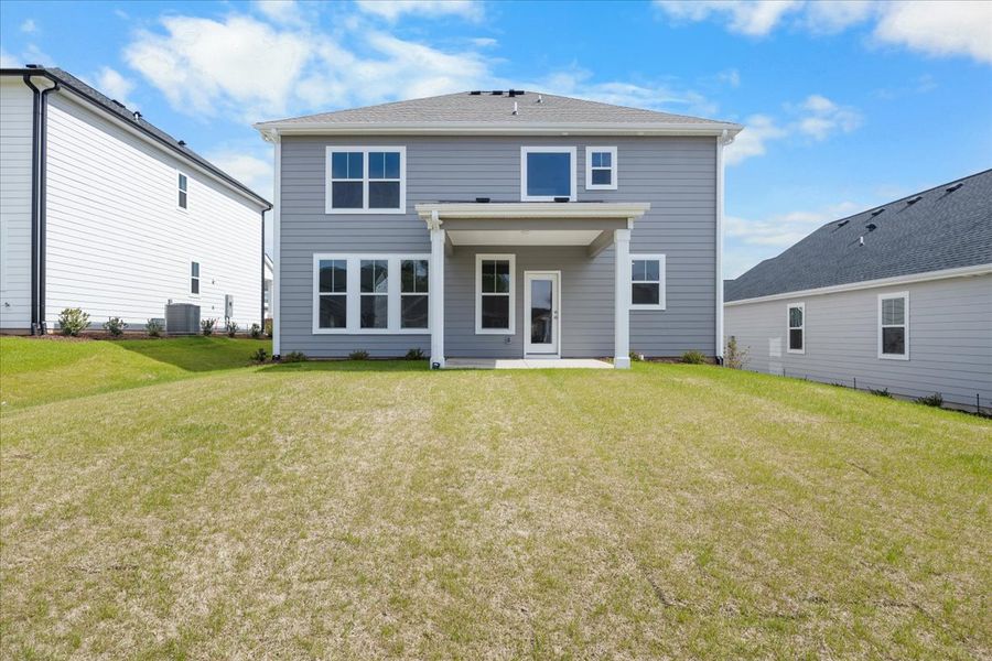 Exterior details and patio area of a home in Tillery Park, Grovetown (Image 23).
