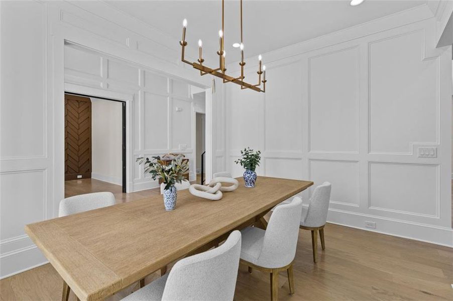 Furnished interior view inside a new home in , Winder (Image 6).