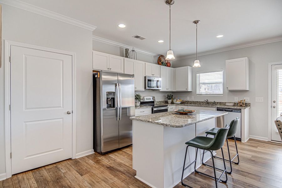 Furnished interior view inside a new home in , Summerville (Image 21).