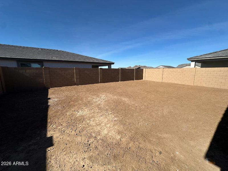 8 - Backyard with Mountain Views