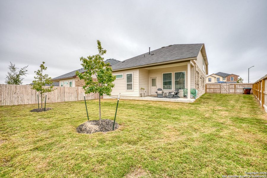 Exterior details and patio area of a home in Hunters Ranch, San Antonio (Image 28). Exterior details and patio area of a home in Hunters Ranch, San Antonio (Image 28).