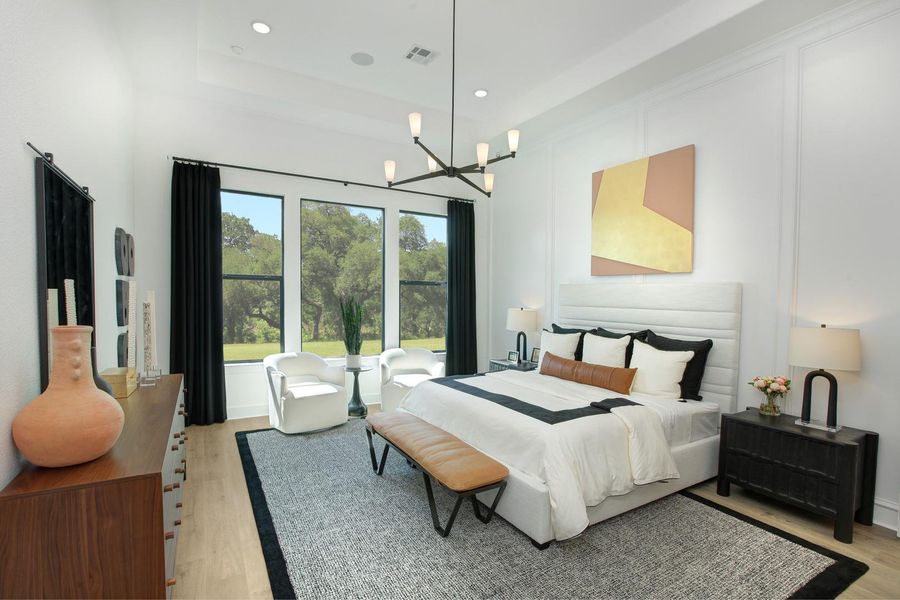 Furnished interior view inside a new home in , Georgetown (Image 30).