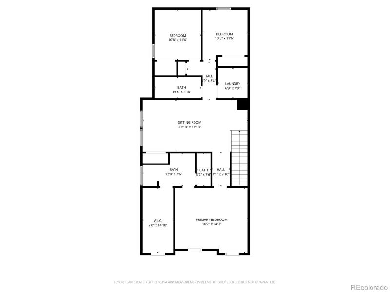 2D floor plan layout of this home in , Colorado Springs, CO (Image 4). 2D floor plan layout of this home in , Colorado Springs, CO (Image 4).