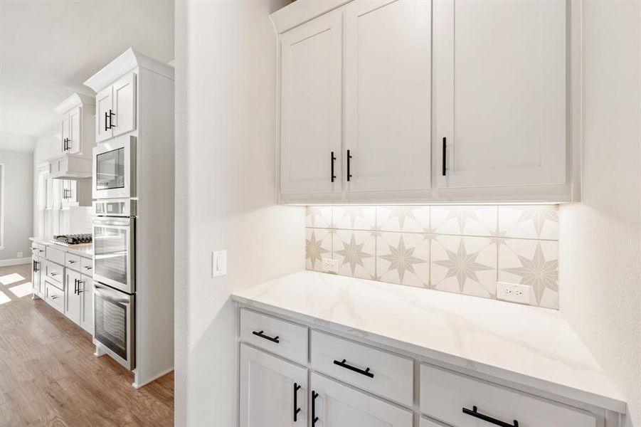 Furnished interior view inside a new home in Timberbrook, Justin (Image 18).