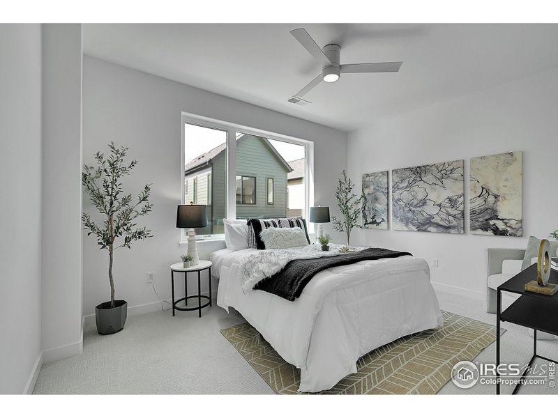 Furnished interior view inside a new home in , Erie (Image 24).