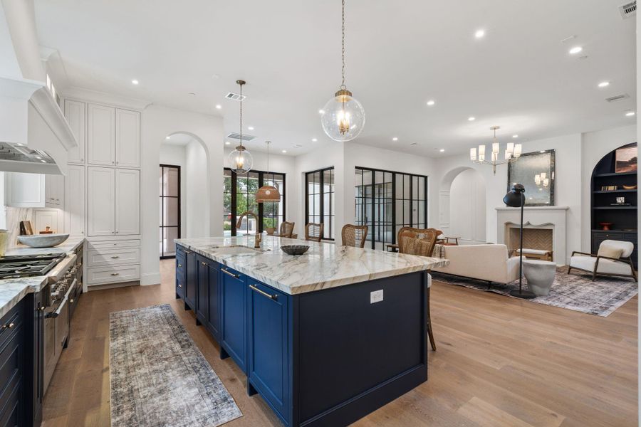 Furnished interior view inside a new home in , Houston (Image 30).