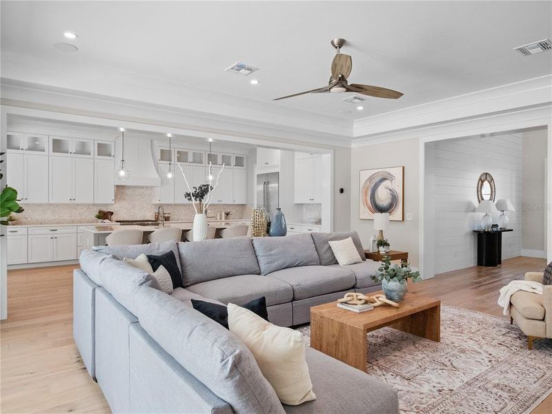 Furnished interior view inside a new home in , Oakland (Image 10).