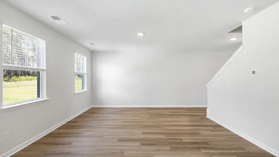 Spacious, unfurnished interior of a new home in Carolina Groves, Moncks Corner (Image 15). Spacious, unfurnished interior of a new home in Carolina Groves, Moncks Corner (Image 15).