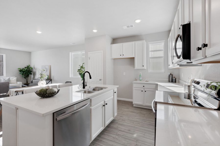 Furnished interior view inside a new home in Spring Valley, Greenwood Village (Image 17).