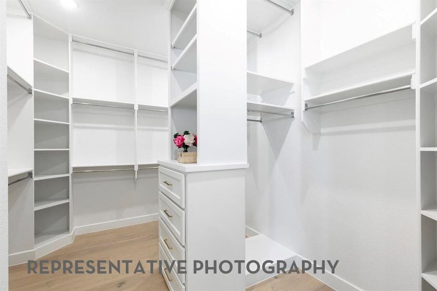 Furnished interior view inside a new home in Furst Ranch, Flower Mound (Image 7).