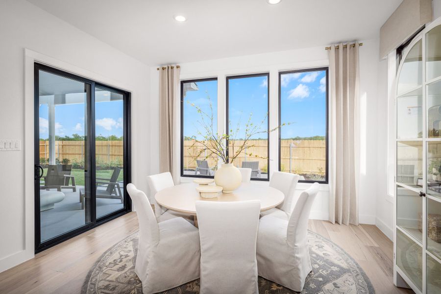 Representative furnished interior of a home built from the Gillett by Pulte Homes in Kuempel Farms, Pflugerville (Image 8).