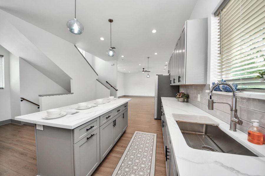 Furnished interior view inside a new home in , Houston (Image 8).