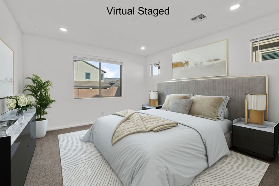 Furnished interior view inside a new home in Oasis At Rocking K, Vail (Image 7).