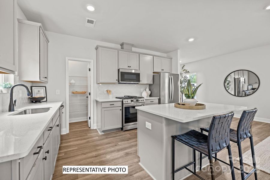 Furnished interior view inside a new home in Arbor Village, Matthews (Image 32).