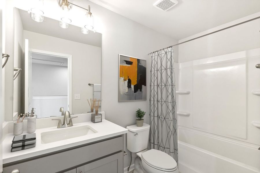 Representative furnished interior of a home built from the The Rembert by Stanley Martin Homes in Hamptons, Fountain Inn (Image 28).