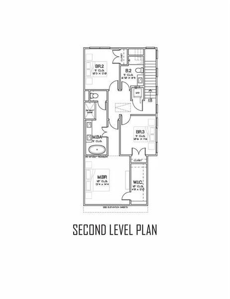 Second Level FloorPlan