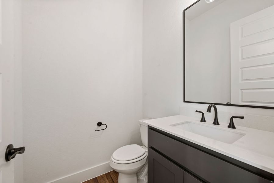Furnished interior view inside a new home in Rolling Creek Ranch, Aledo (Image 12).