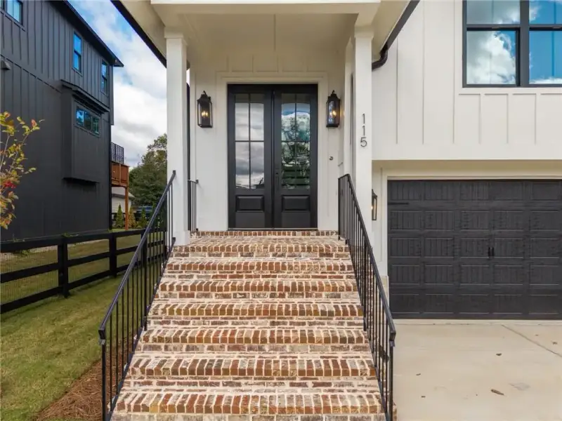 Exterior details and patio area of a home in , Ball Ground (Image 30).