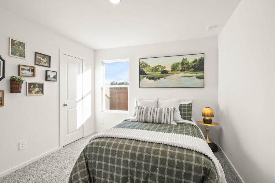 Furnished interior view inside a new home in The Canopies, Splendora (Image 7). Furnished interior view inside a new home in The Canopies, Splendora (Image 7).