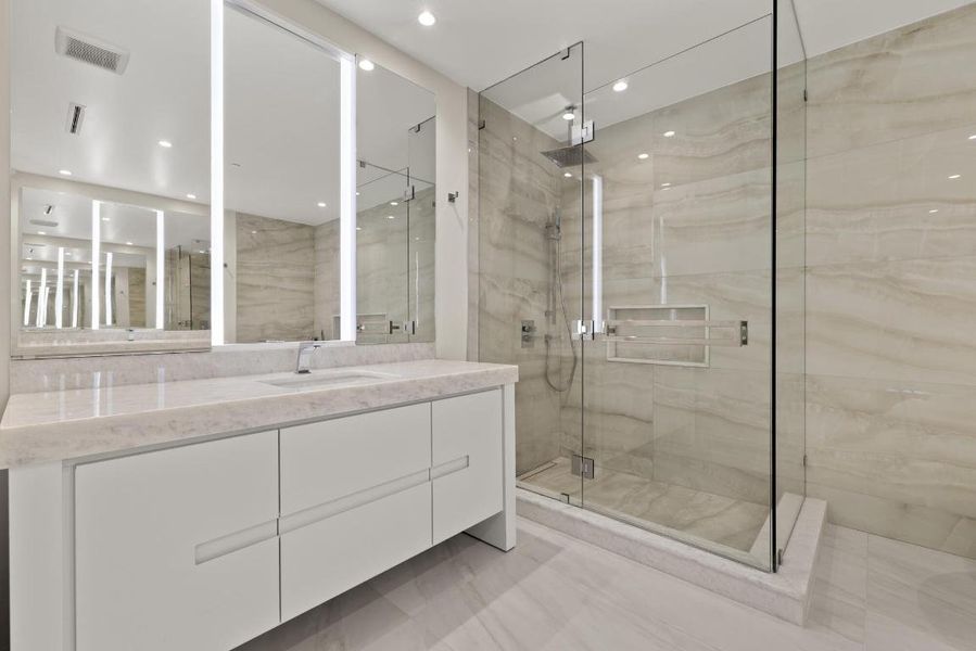 Master bathroom