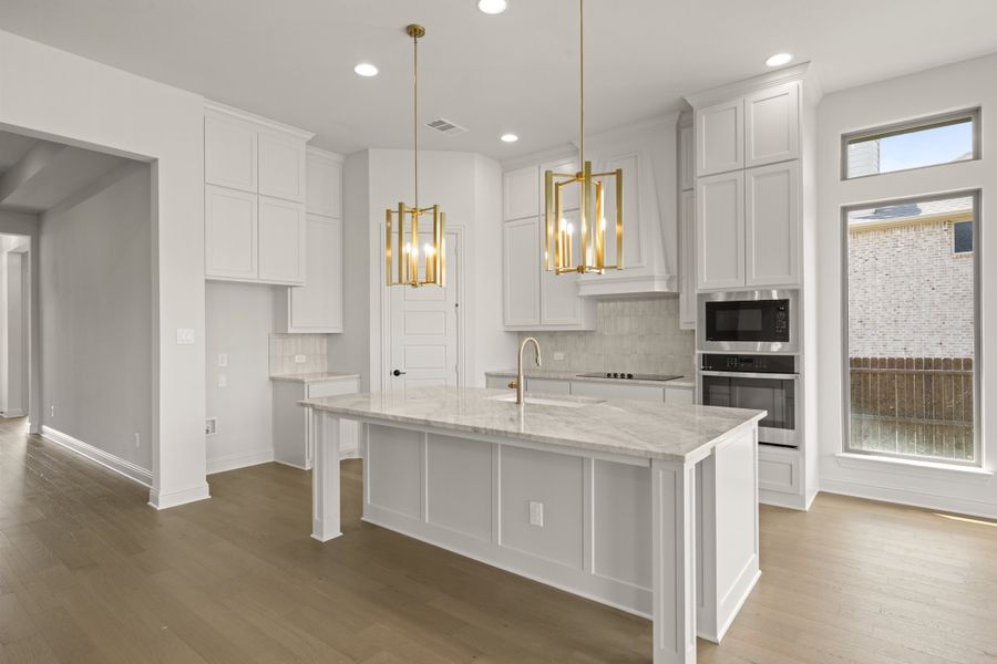 Furnished interior view inside a new home in Hayes Crossing, Midlothian (Image 7).