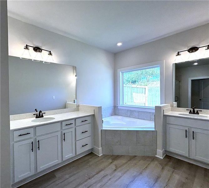 Furnished interior view inside a new home in , Cleveland (Image 3).