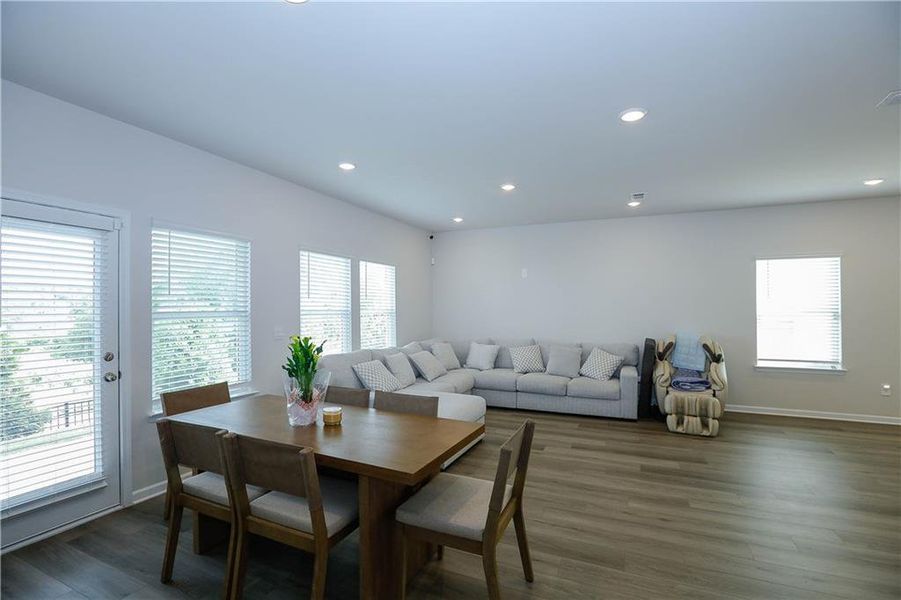 Furnished interior view inside a new home in , Lawrenceville (Image 5).