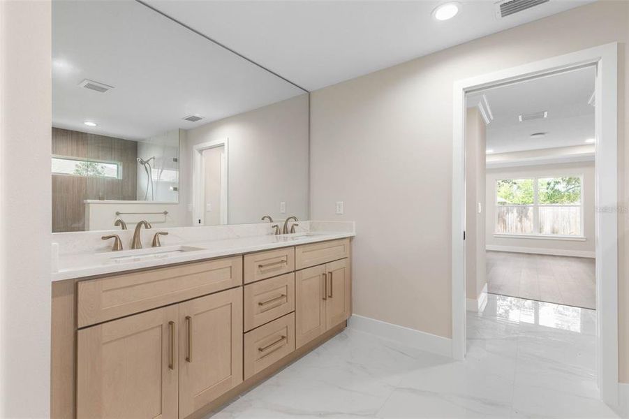 Furnished interior view inside a new home in , Palm Coast (Image 17).