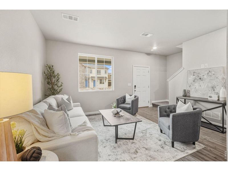 Furnished interior view inside a new home in Spring Valley, Longmont (Image 18).