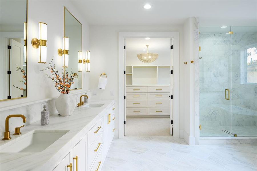 Furnished interior view inside a new home in , Dallas (Image 15). Furnished interior view inside a new home in , Dallas (Image 15).