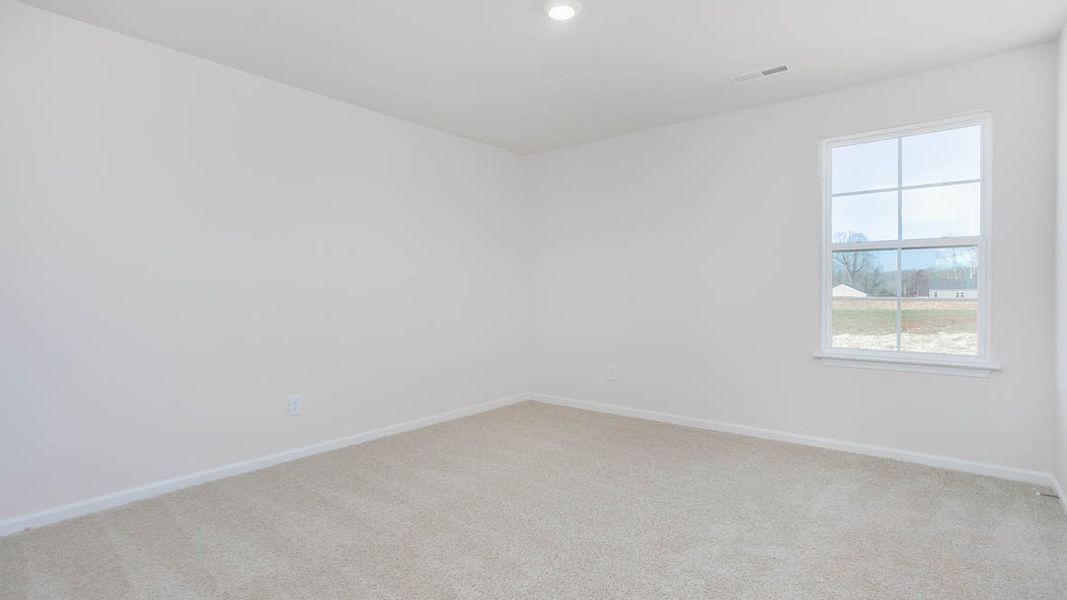 Representative unfurnished interior of a home built from the KYLE by D.R. Horton in Hudson Glen, Mocksville (Image 26).