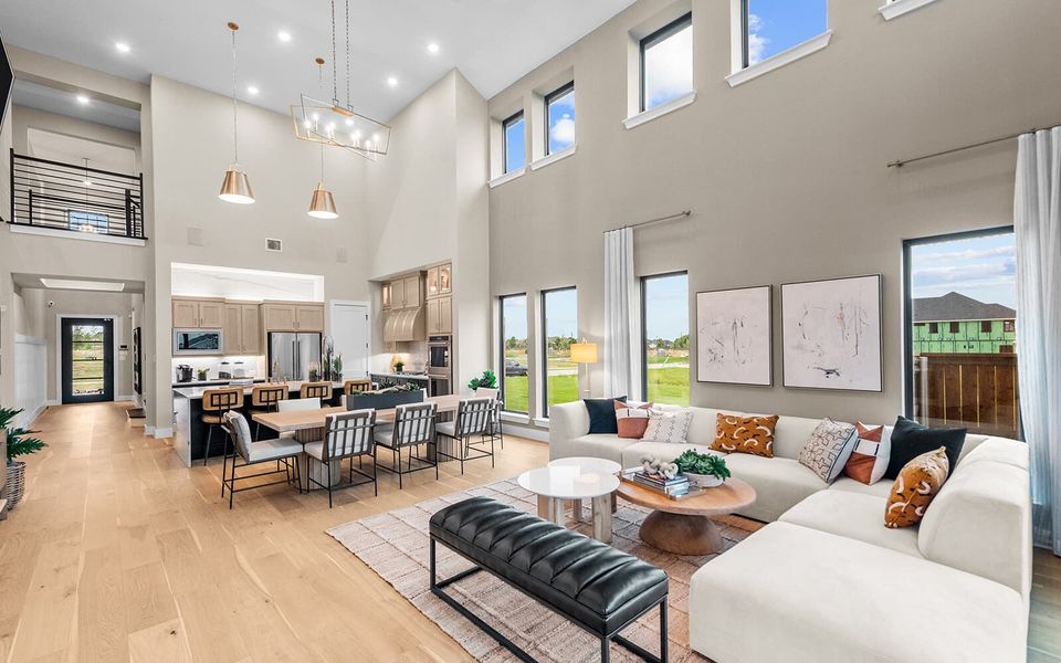 Representative furnished interior of a home built from the Denison by Brookfield Residential in 55' Traditional Homes at The Grove Frisco, Frisco (Image 16). Representative furnished interior of a home built from the Denison by Brookfield Residential in 55' Traditional Homes at The Grove Frisco, Frisco (Image 16).