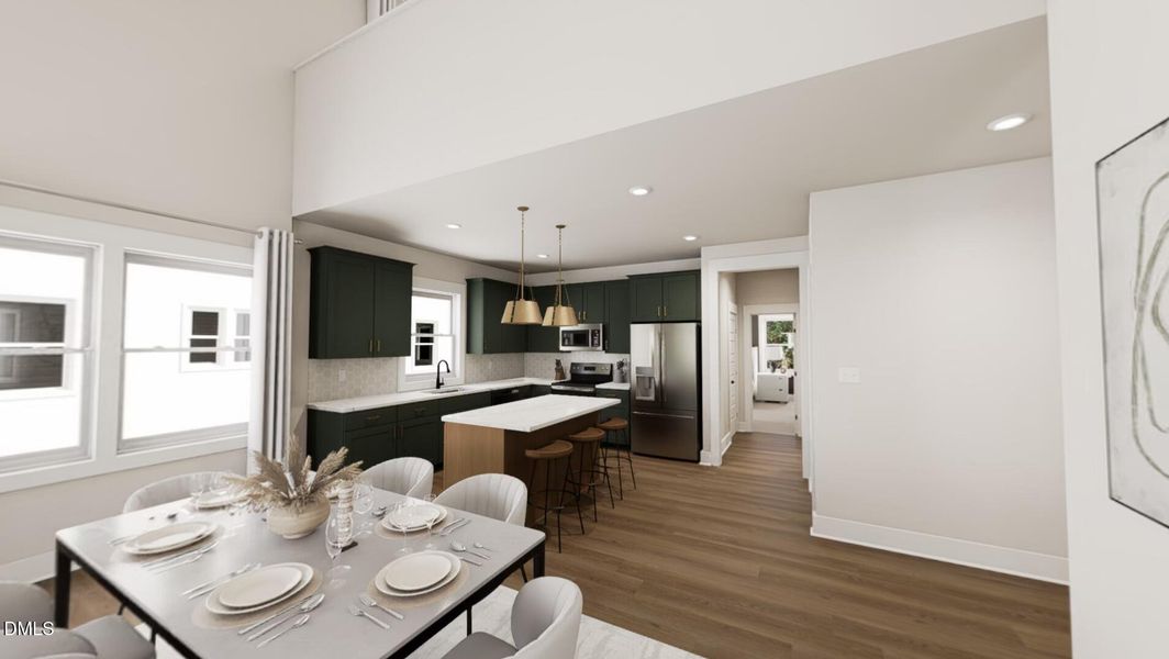 Kitchen and Dining Room