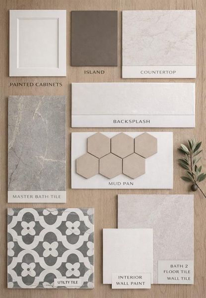 Sample of building materials used in homes in Arbor Oaks, Boyd (Image 19). Sample of building materials used in homes in Arbor Oaks, Boyd (Image 19).