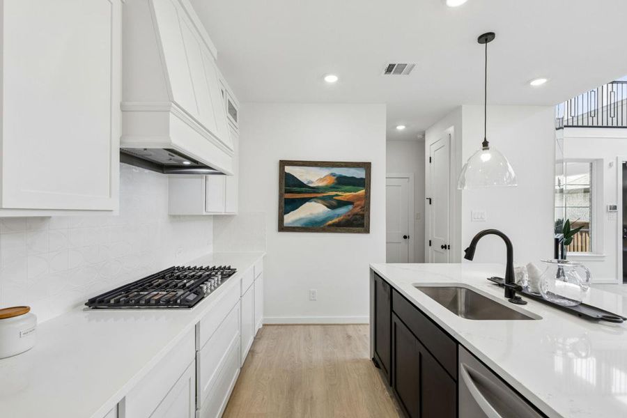 Furnished interior view inside a new home in Walton Ridge, Corinth (Image 9).