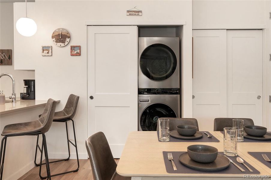 In Unit Laundry - smart washer/dryer