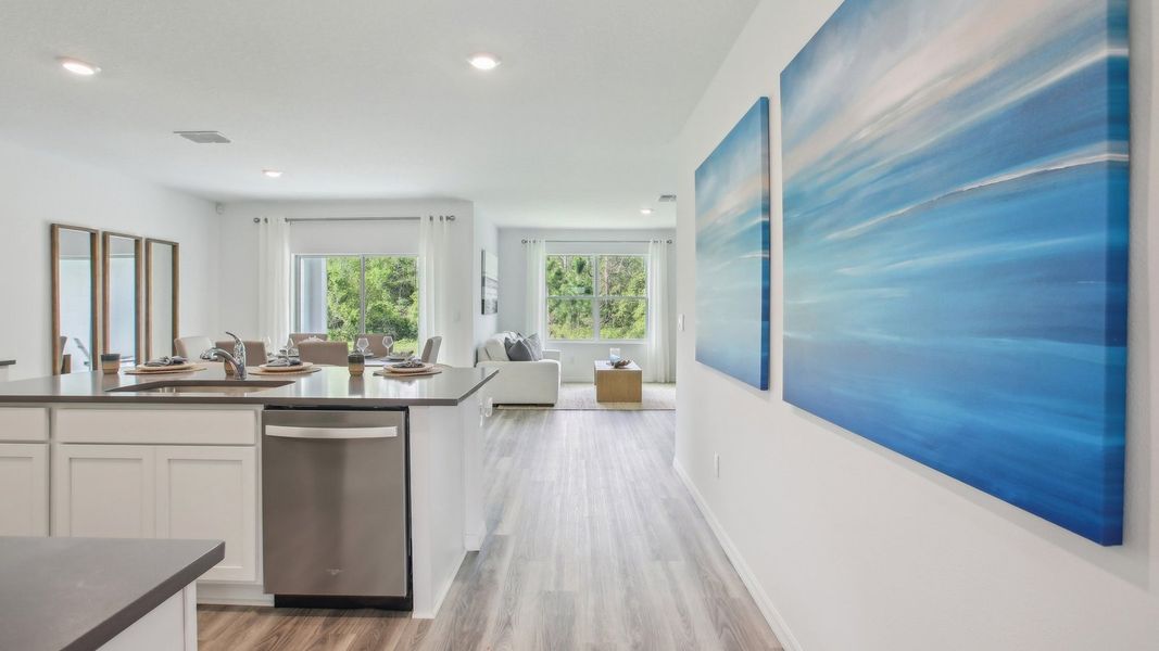 Furnished interior view inside a new home in Brookside, Ruskin (Image 10).
