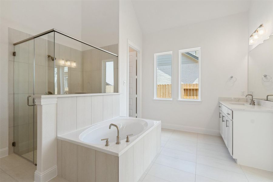 Furnished interior view inside a new home in Brookewater, Rosenberg (Image 9).