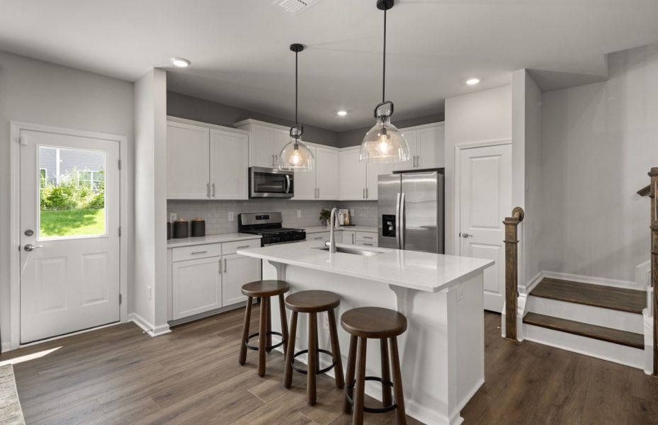 Furnished interior view inside a new home in Poets Walk, Whitsett (Image 6).
