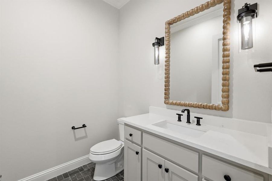 Furnished interior view inside a new home in , Bartonville (Image 16).