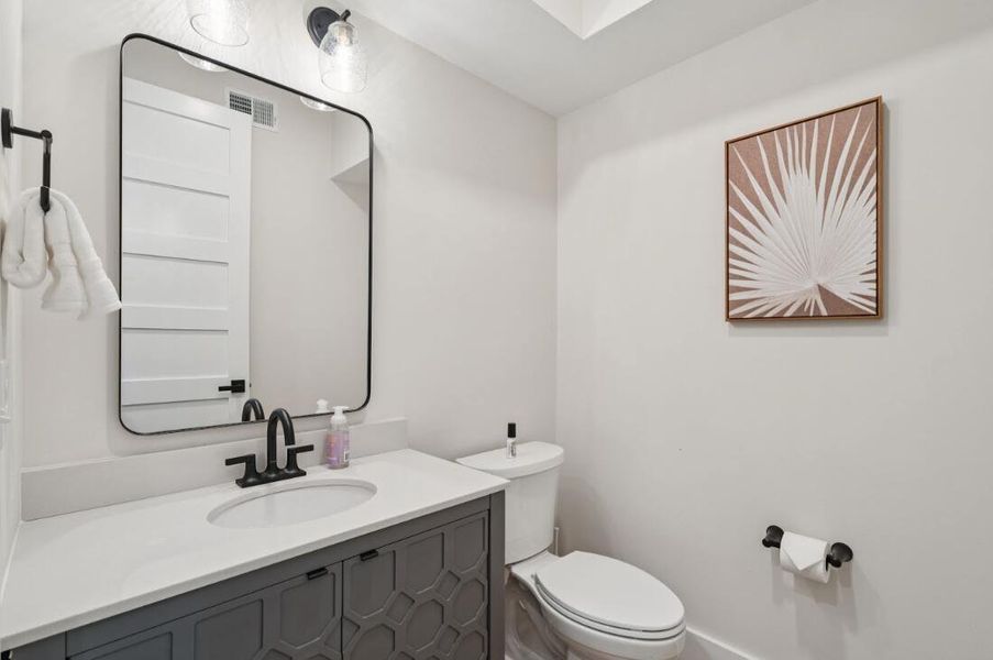 Furnished interior view inside a new home in , Isle Of Palms (Image 56).