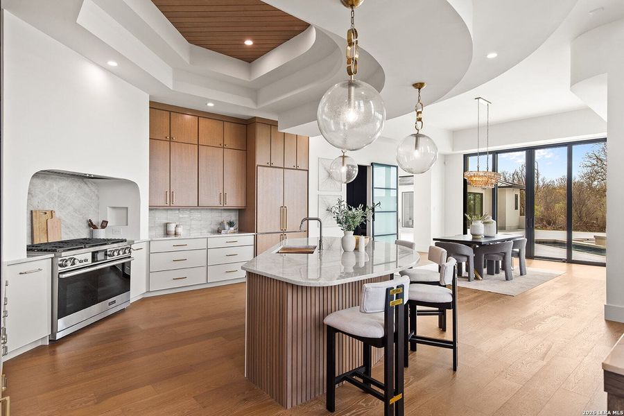 Furnished interior view inside a new home in , San Antonio (Image 15).