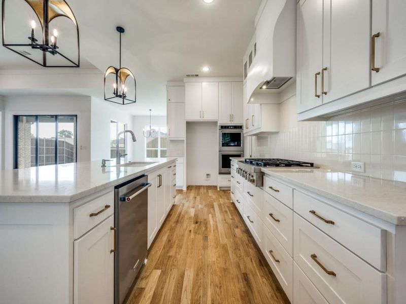 Furnished interior view inside a new home in , Denton (Image 8). Furnished interior view inside a new home in , Denton (Image 8).