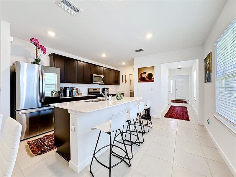 Furnished interior view inside a new home in Waterset, Apollo Beach (Image 7).