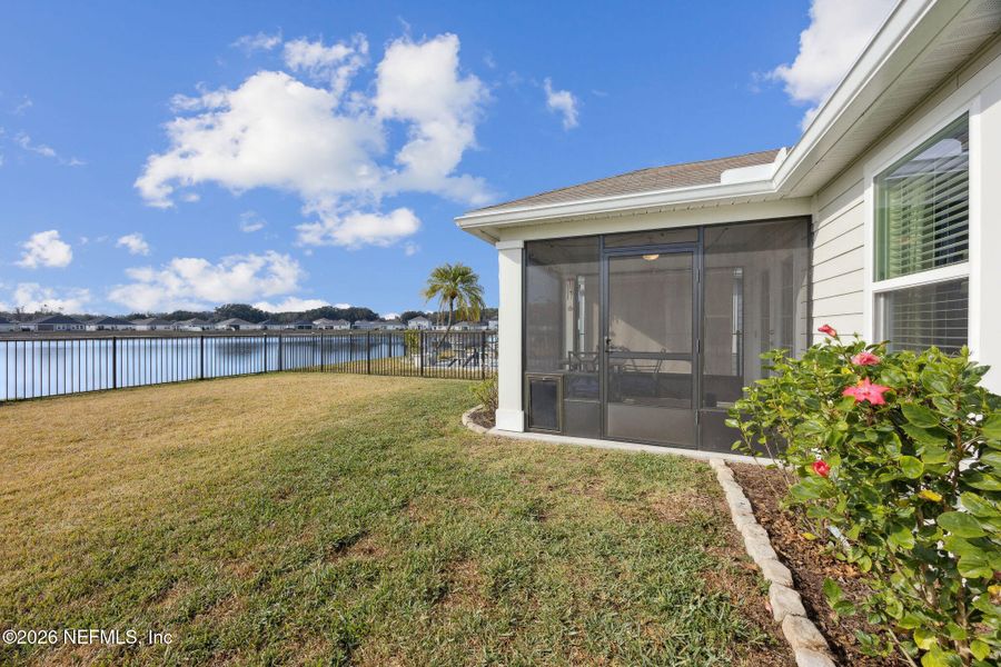 Exterior details and patio area of a home in Panther Creek, Jacksonville (Image 4). Exterior details and patio area of a home in Panther Creek, Jacksonville (Image 4).