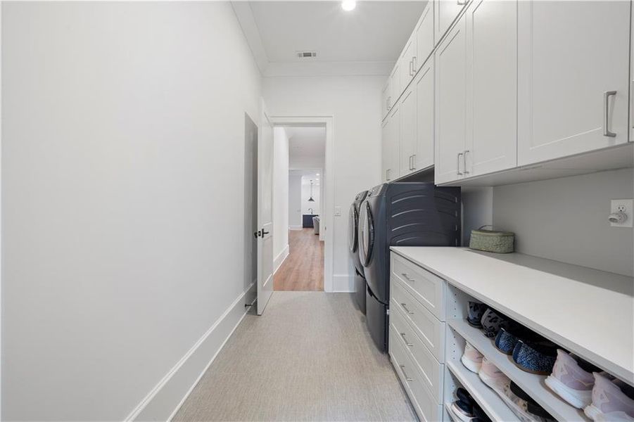 Furnished interior view inside a new home in , Alpharetta (Image 32).